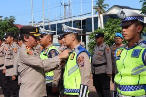 67 Personel Polres Batu Bara Diturunkan dalam Pengamanan F1H20 Danau Toba