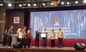 Juara I Paritrana Award 2022 Sumut, Tapsel Utusan ke Tingkat Nasional