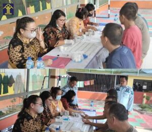 Lapas Labuhan Ruku Gandeng Puskesmas Skrining HIV AIDS 