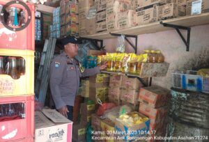 Polsek Bandar Pulau Cek Kelangkaan Minyak Goreng