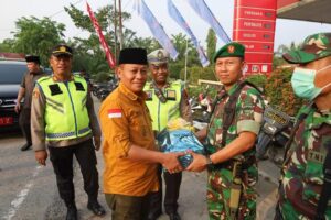 Wali Kota H.Waris Tholib Bersama Forkopimda Tinjau Pos PAM Idulfitri