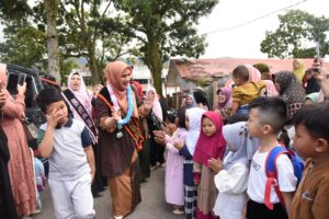 Roadshow Forum Anak, Bunda PAUD Tapsel Imbau Orang Tua Ajak Anak Gemar Baca Buku