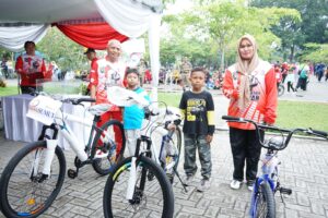 Bupati Asahan Surya FUN BIKE HUT RI Ke-78