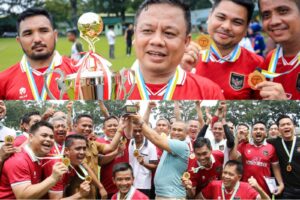 Pemko Medan Juara Sepakbola APEKSI. Kalahkan Lhokseumawe 6-1.