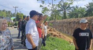 Bupati Batu Bara Zahir Berang Soal Galian Parit PTPN 4 Tanah Itam Ulu.