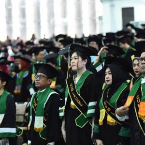 1.952 Wisudawan Dikukuhkan, Rektor USU : Perubahan Iklim Ubah Kebutuhan Kerja dan Profil Lulusan.