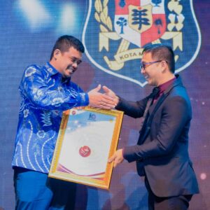 Bobby Nasution Raih Penghargaan Dedikasi Merajut Harmoni Menuju Satu Dasawarsa Berkarya Membangun Bangsa.