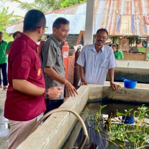 Warga Binaan Lapas Labuhan Ruku Study Perikanan Budidaya Ikan Air Tawar.