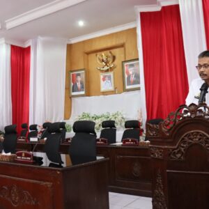 Jawaban Bupati Batu Bara terhadap Pandangan Fraksi atas LKPJ Tahun 2023.