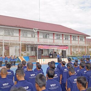 Lapas Narkotika Kelas IIA Pematangsiantar Peringati Harkitnas.