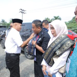 Tim Penilai Kelurahan Terbaik Provinsi Turun ke Kelurahan Sendang Sari Asahan.