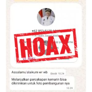 Waspadai Modus Baru Penipuan Mengatasnamakan Wakil Bupati Asahan.