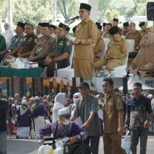 Bupati Asahan Sambut Jamaah Haji Kabupaten Asahan Kloter, 3 Orang Meninggal Dunia.