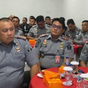 Kalapas Binjai Theo Adrianus Hadiri Penguatan Bidang Pengamanan dan Intelijen.