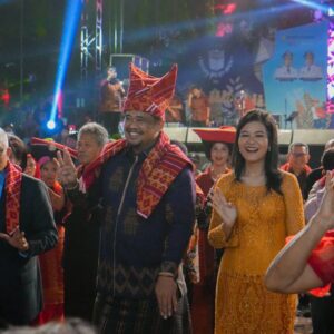 Meriah, Kerja Tahun Kota Medan 2024 Diwarnai Pemecahan Rekor MURI dan Menari Bersama.
