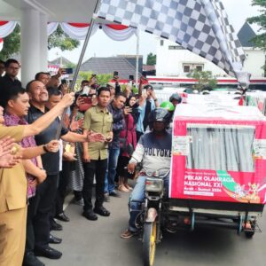 Ratusan Becak PON Dikerahkan Sukseskan PON XXI.