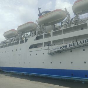 Pelni Medan Persiapkan KM Kelud Sebagai Hotel Terapung PON XXI/2024.