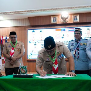 Kwarcab Gerakan Pramuka Medan Jalin Kerjasama dengan Pengakap Malaysia dan Scout Thailand.