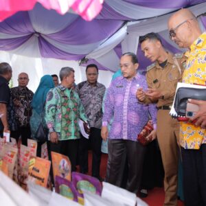 Tim TP PKK Sumut Evaluasi Kinerja TP PKK Desa Teluk Dalam Asahan.