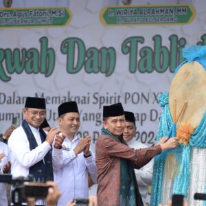 Pj Gubernur Agus Fatoni Minta Doa dan Dukungan Masyarakat Sukses Sumut Tuan Rumah PON 2024.