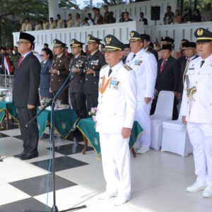 Upacara Peringatan Proklamasi Kemerdekaan RI Ke-79 di Asahan.