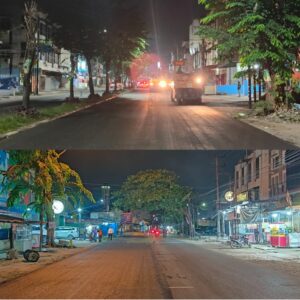 Bobby Nasution Ambil Alih Perbaikan Tiga Jalan Provinsi di Kota Medan.