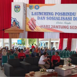 Hari Jantung Sedunia, Dinas Kesehatan Pacitan Launching Posbindu Institusi dan Sosialisasi Detak – C.