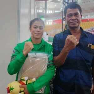 PON XXI, Atlet Wushu Sumut Elsanda Sitio Raih Perak.