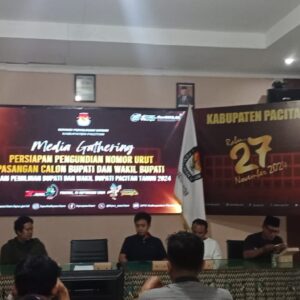 Media Gathering Persiapan Pengundian Nomor Urut Pasangan Calon Bupati Dan Wakil Bupati Pacitan.