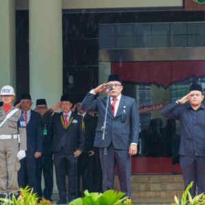 Plt Wali Kota Medan Aulia Rachman Pimpin Upacara Hari Kesaktian Pancasila.