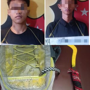 Patroli Gabungan Polda Sumut Bersama Brimob dan Polsek Medan Labuhan, 2 Pelaku Berhasil Diamankan.