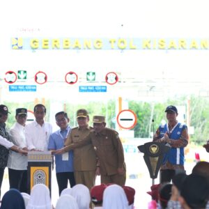 Jokowi Resmikan Tol Indrapura-Kisaran Sumut dan Tol Bayung Lencir-Tempino Jambi.