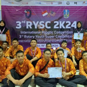 Tim Robotik Pesantren Darul Mursyid Raih 13 Medali International Robotics Competition Malaysia 2024.