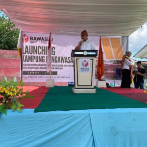 Pjs Bupati Asahan Hadiri Launching Kampung Pengawasan Partisipatif.