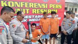 Polsek Medan Tembung Tangkap Suami Aniaya Istri hingga Tewas.