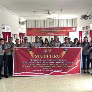 Rutan Perempuan Medang Terima Kunjungan Rutan Kelas IIB Tarutung.