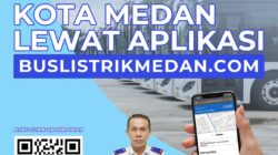 Bus Listrik Medan Dipantau Lewat Aplikasi.