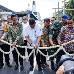 Overpass Jalan Stasiun Medan Beroperasi