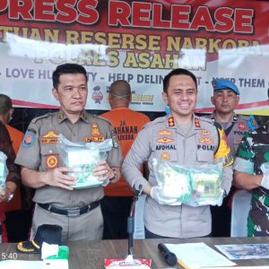 Operasi Anti-Narkoba, Polres Asahan Tangkap 4 Tersangka, 6 Kg Sabu Disita 