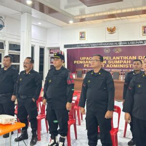 Lapas Labuhan Ruku Ikuti Pelantikan Pimti Kemenimipas Secara Virtual