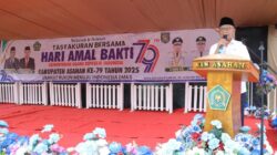 Bupati Asahan Hadiri Tasyakuran Hari Amal Bakti Kemenag RI