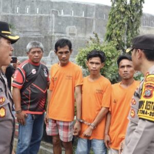 Kurang Dari 1 Jam, Empat Pelaku Pencurian Tol Bandar Selamat Ditangkap